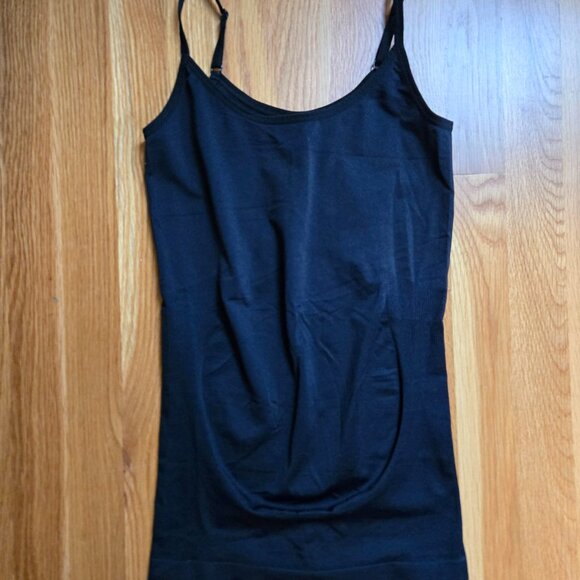 isabel Maternity Black Maternity Camisole Top, Size S/M - Picture 2 of 4